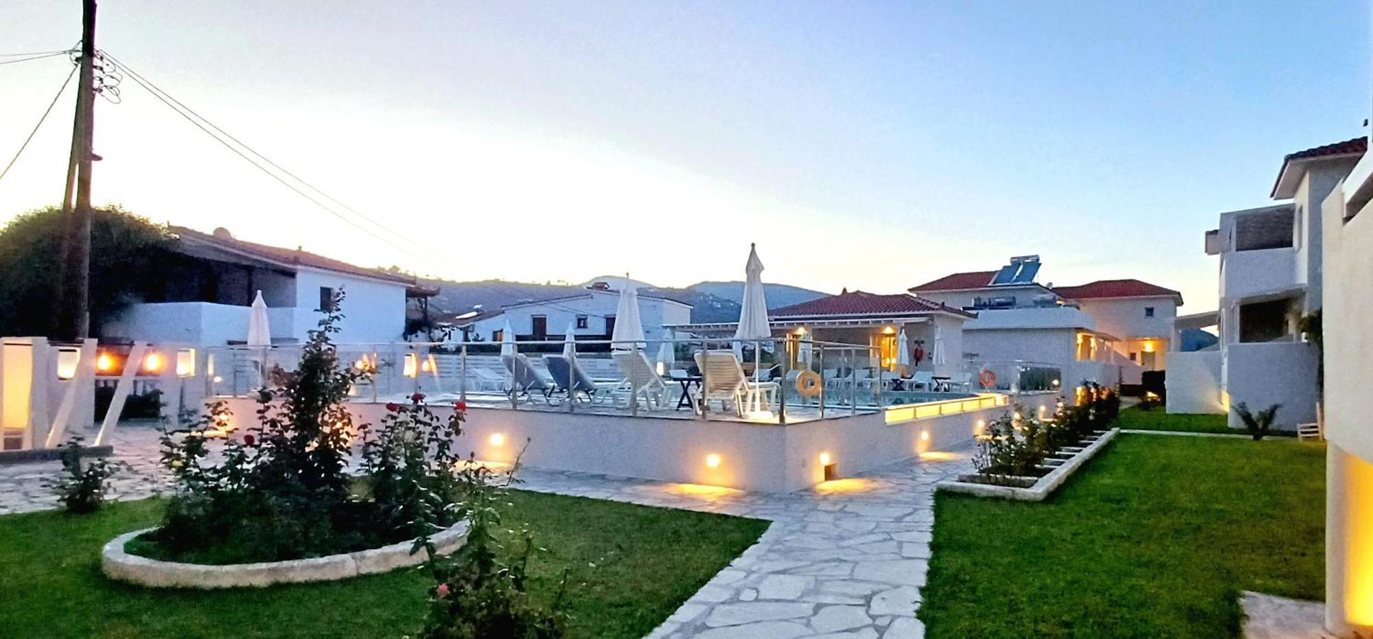 ซันไรส์ วิลเลจ โฮเทล อพาร์ตเมนต์ Aparthotel สโกเปลอสทาวน์ ภายนอก รูปภาพ